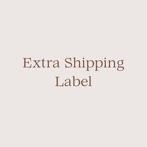 VROOM VROOM 🚛📦 Extra Shipping Label 🛍️